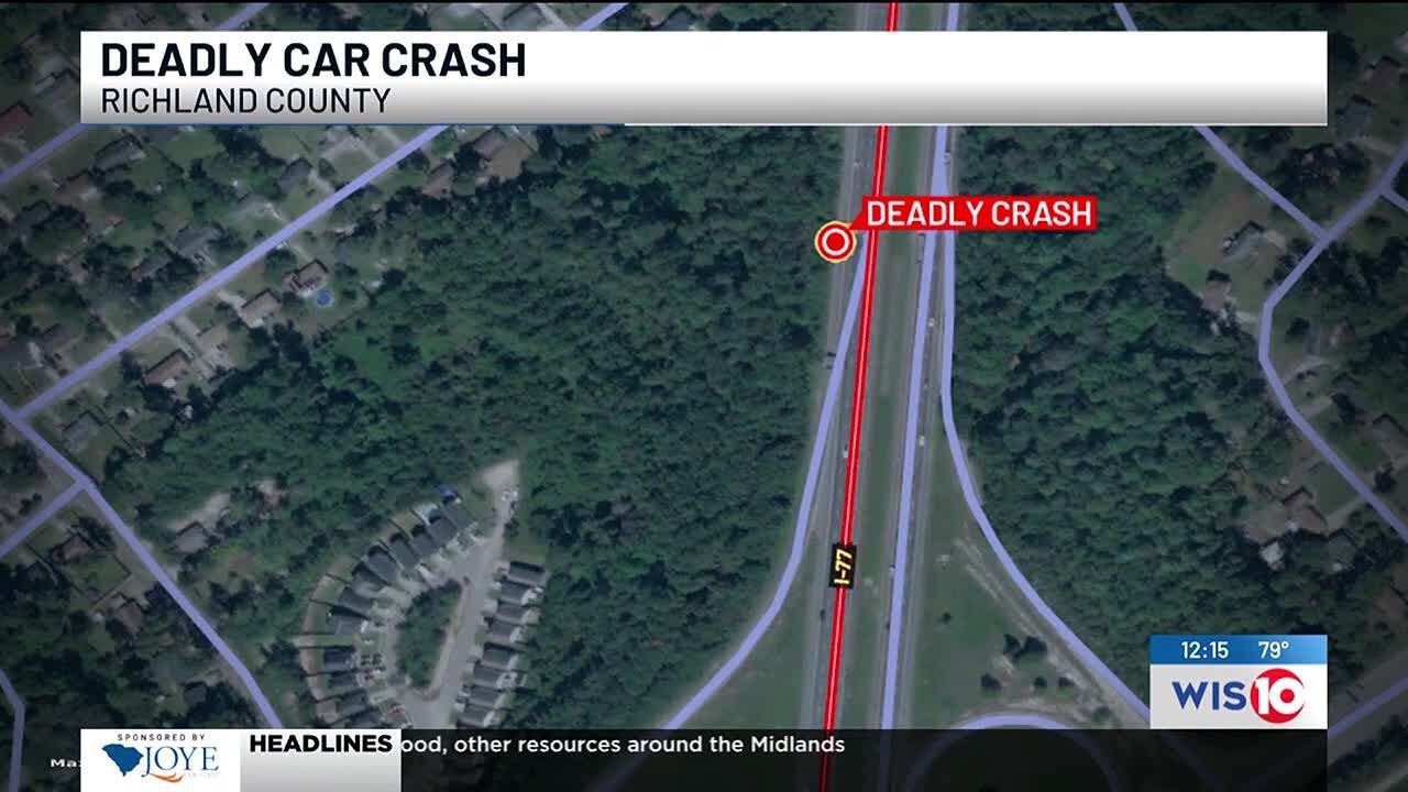 1 woman dead after car overturns on interstate in Richland County - YouTube