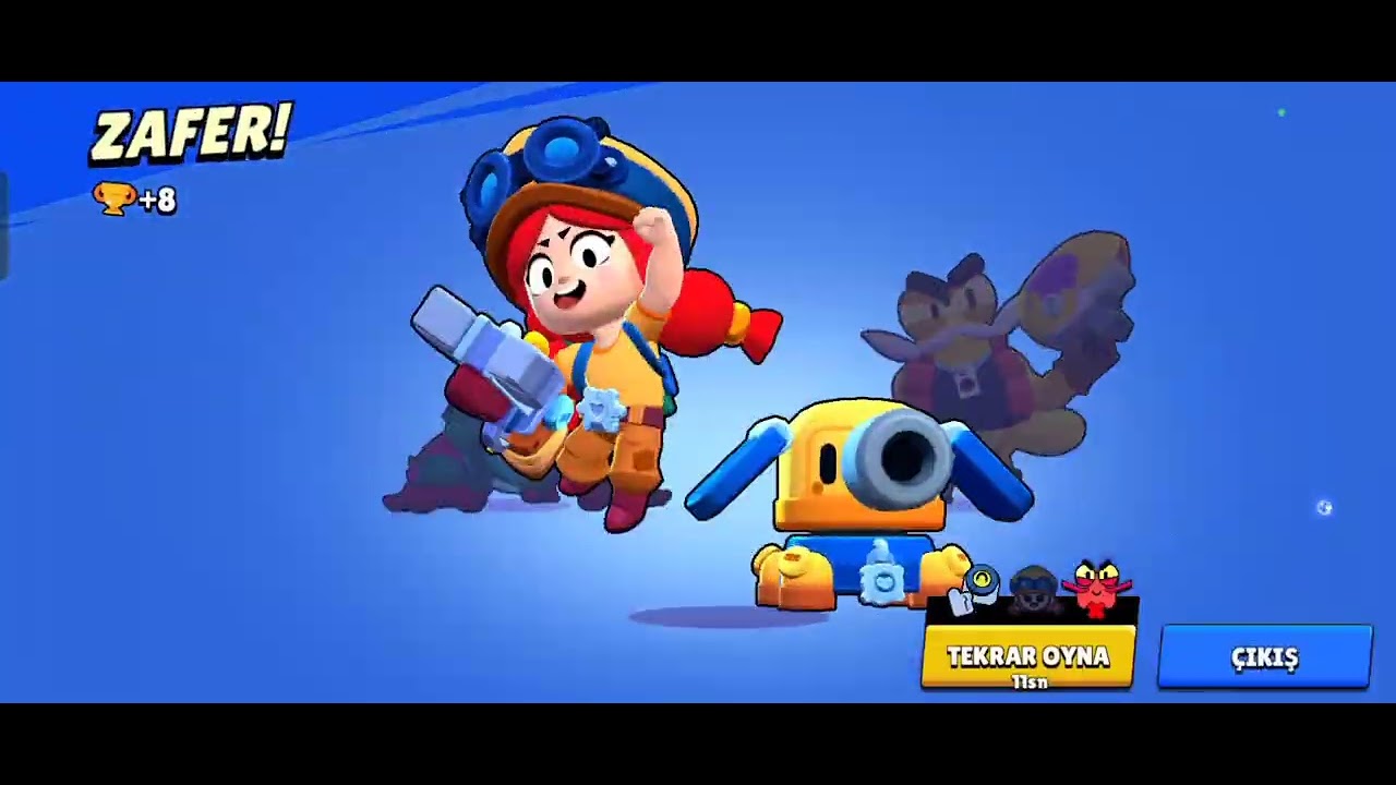 Brawl stars oynadık #4 (soygun+ nakavt)