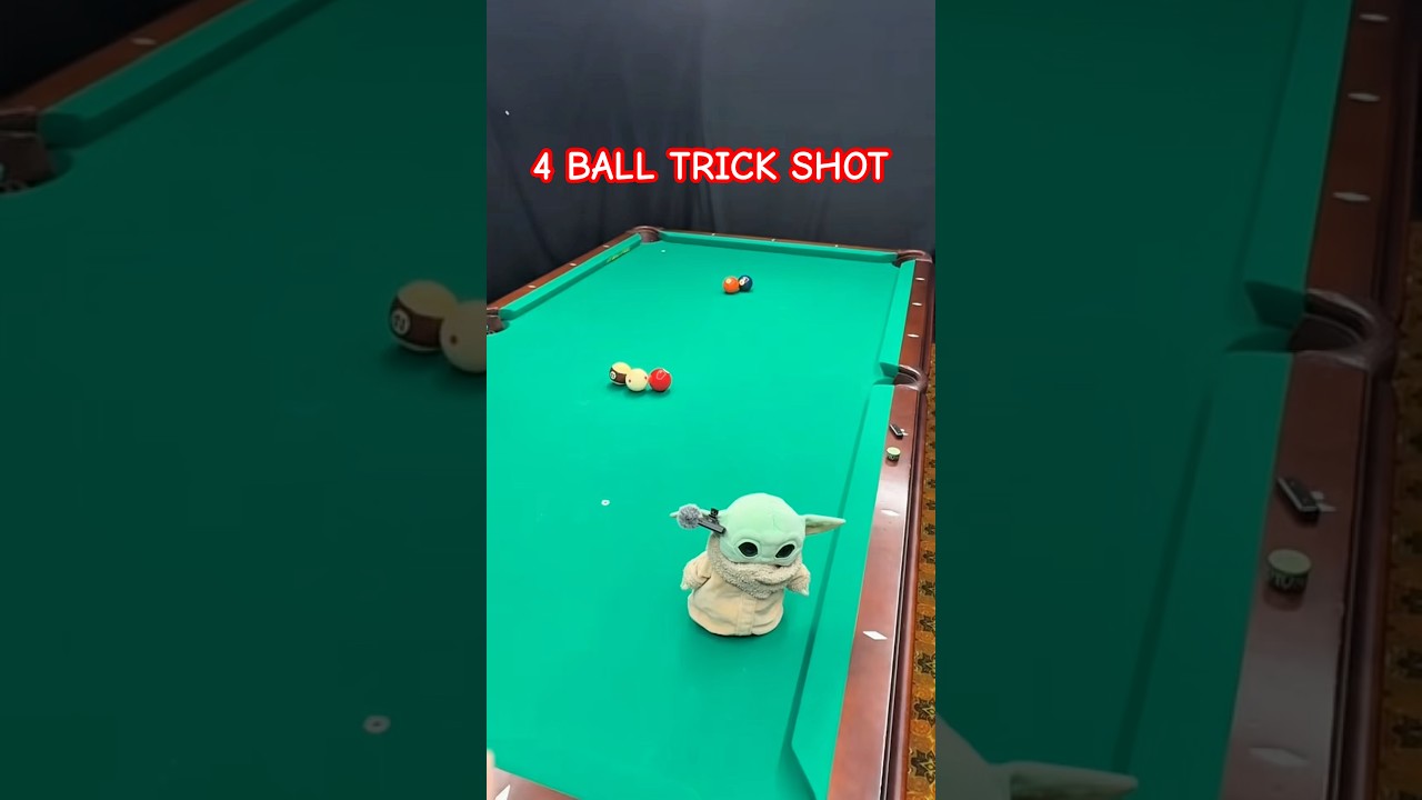 The Ultimate 4-Ball Pool Trick Shot Challenge