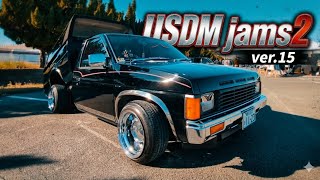 2024 usdm jam 2 ver.15 20th anniversary part1 DATSUN d21 ダットラ @agobananaojisan