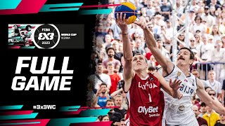 Serbia 🇷🇸 vs Latvia 🇱🇻 | Men Semi-Finals | Full Game | FIBA 3x3 World Cup 2023
