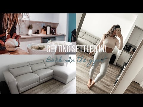 Back In The Gym After 5 Months! & Getting Settled Into Our Apartment 😊