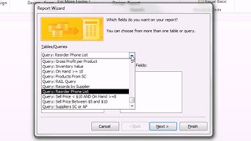 Office 2013 Class #49: Create Report Based On A Query in Access 2013