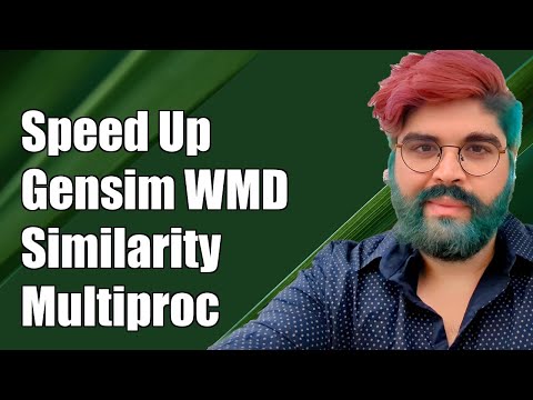 Speed Up Gensim WMD Similarity with Multiprocessing in Python