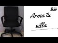 Cómo armar una silla de escritorio/oficina ¡fácil y rápido!