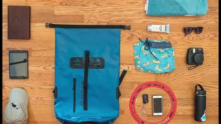 What Fits In An Earth Pak Summit Dry Bag Backpack? Stop Motion