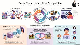 12. Generative Adversarial Networks (GANs) Explained, DCGAN, CycleGAN, StyleGAN with Latest Concepts