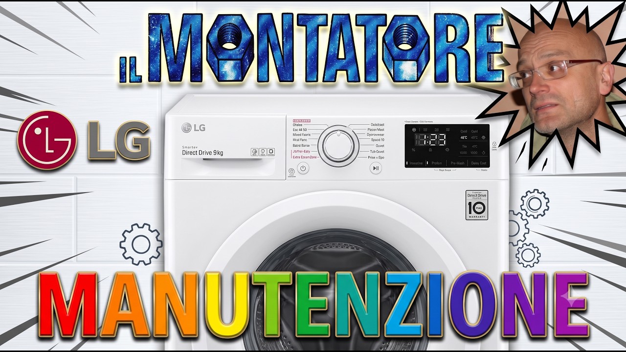 #attenti #come #staccare #connettore #frontale  #lavatrice #lg #directdrive #F4WV309S3E