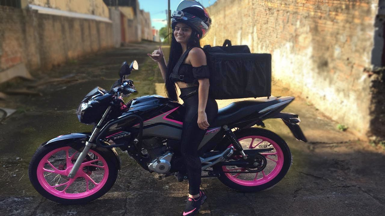 MEU PRIMEIRO DIA NAS ENTREGAS!! *MOTOGIRL*