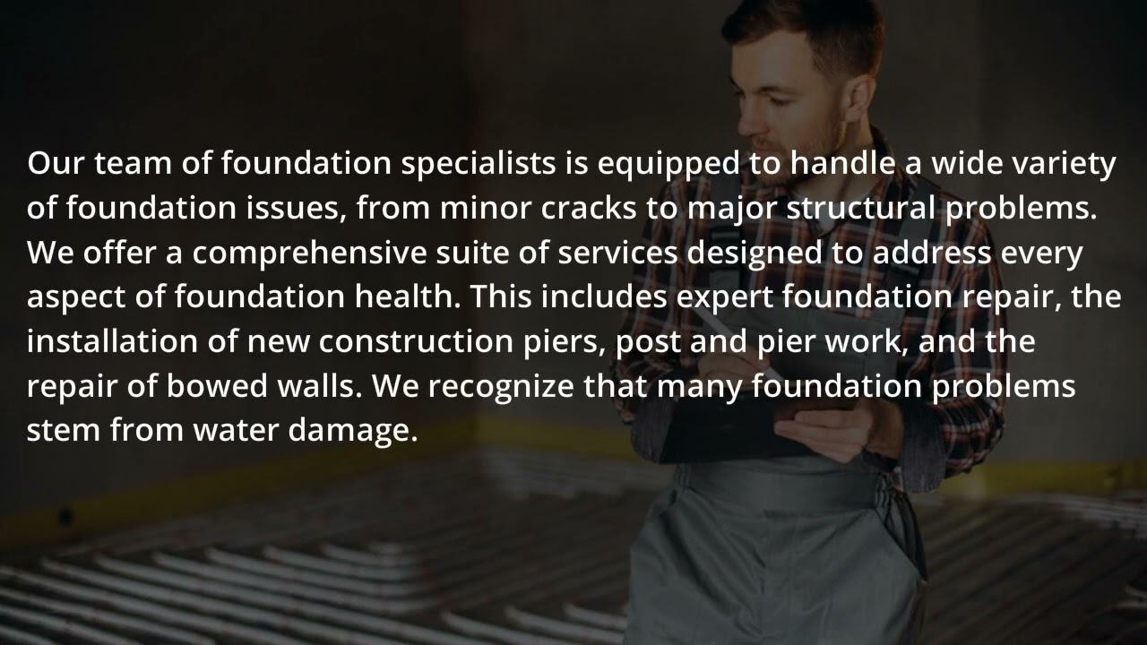 Looking for a Foundation Specialist Near Me Contact Robbins & Company