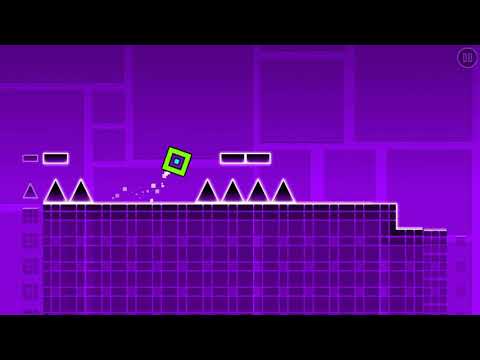 My first time doing geometry dash - YouTube