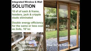 R5, R7 & R9 Windows & 24 oc Walls Make for Affordable Net Zero Energy Buildings