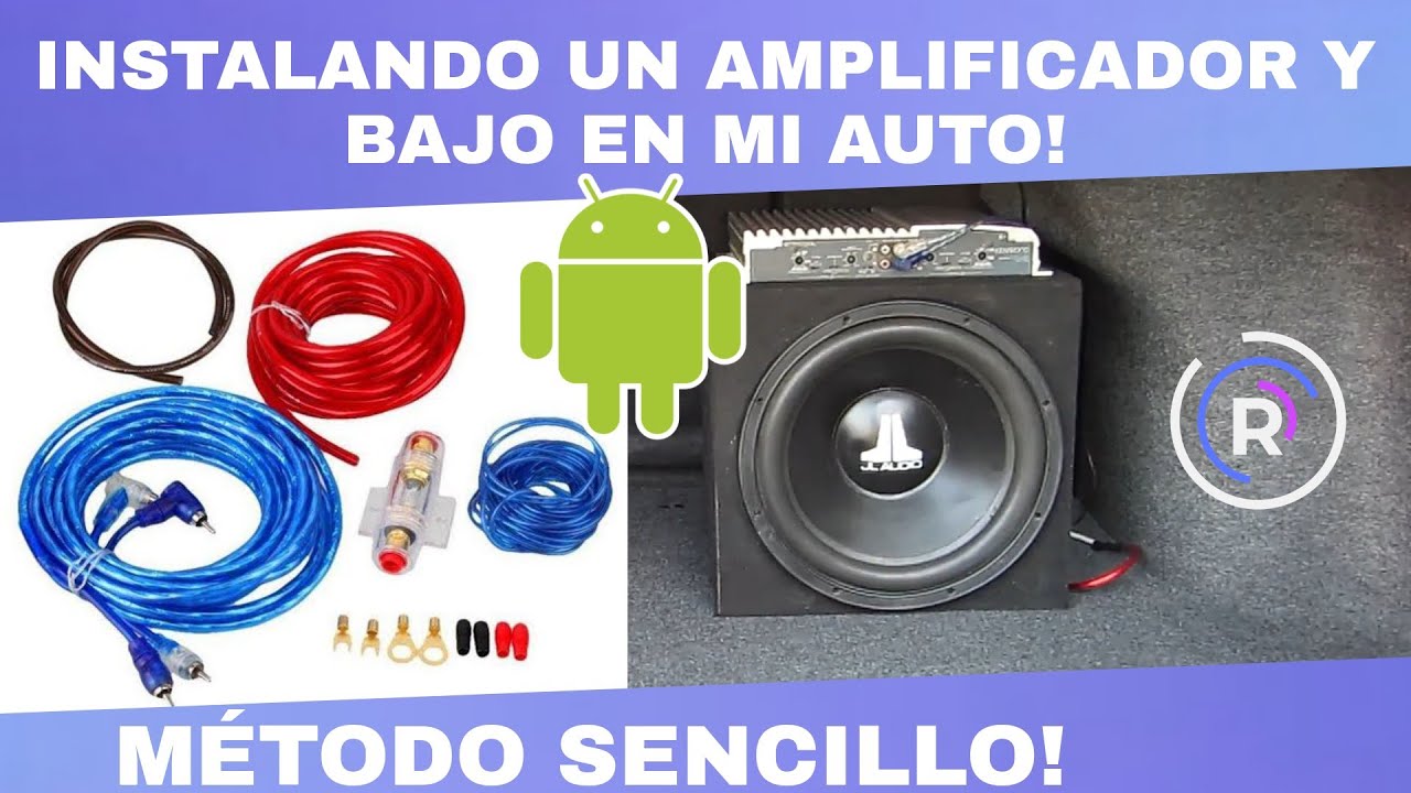 Cómo instalar subwoofers en el coche - 5 pasos