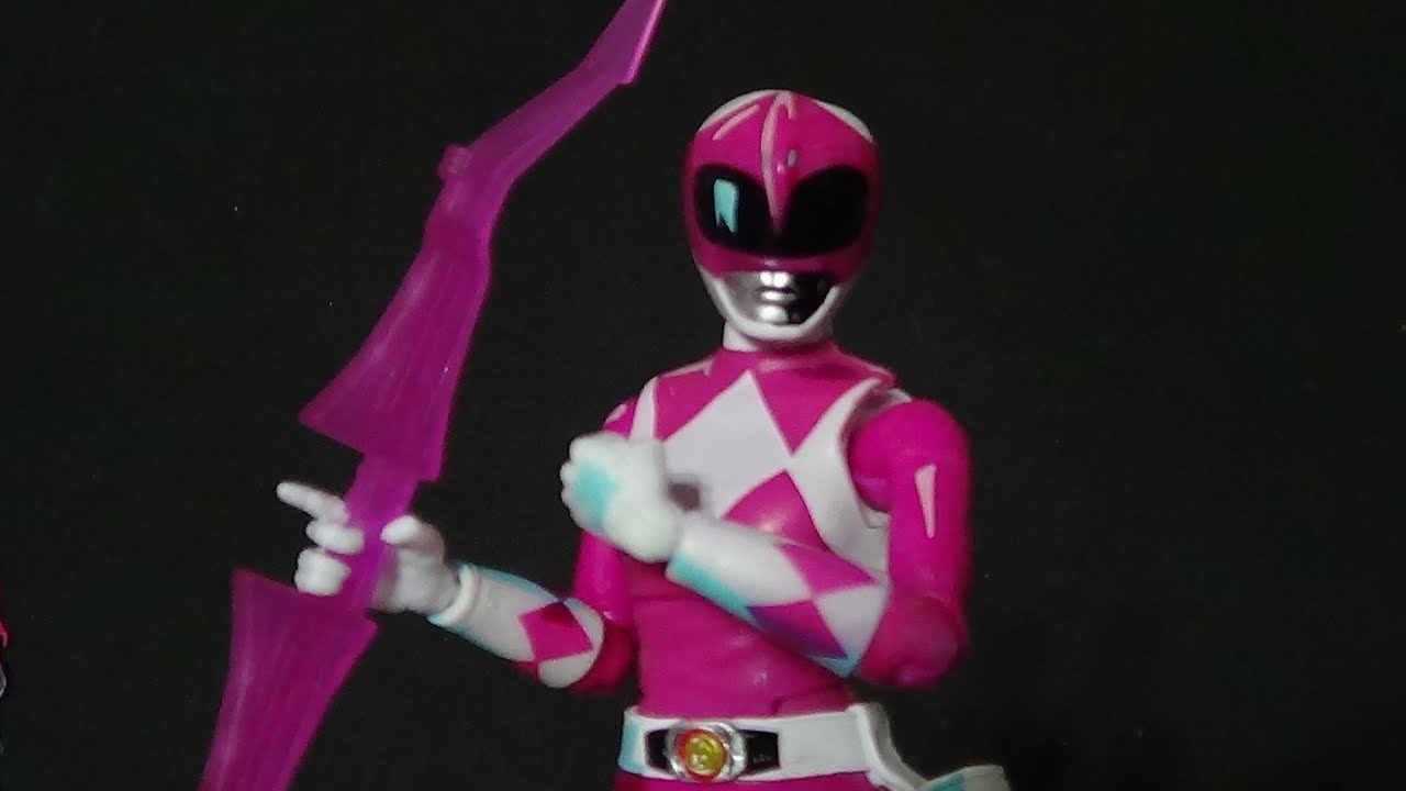 Mighty Morphin' Cell-Shaded Pink Ranger Power Rangers Lightning ...