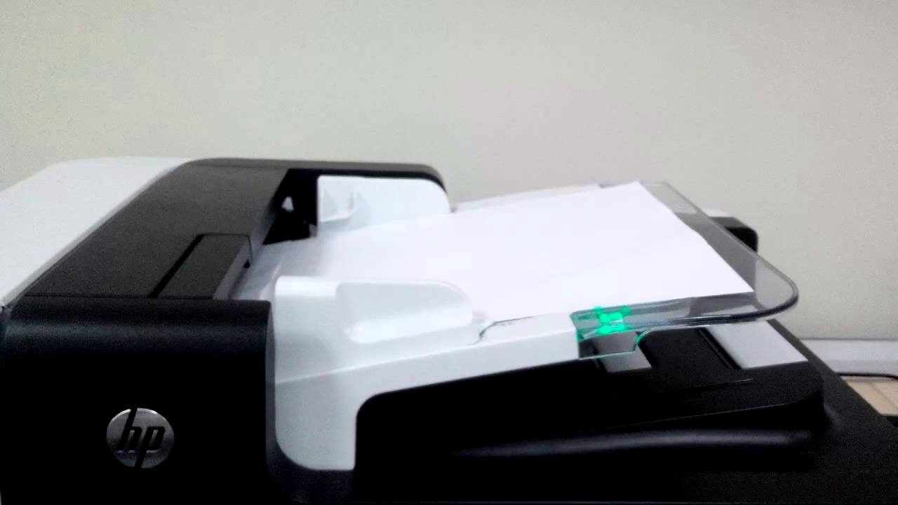 Error - HP Scanjet 7500 - 2