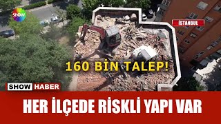 İstanbul'da 1556 bina her an çökebilir!