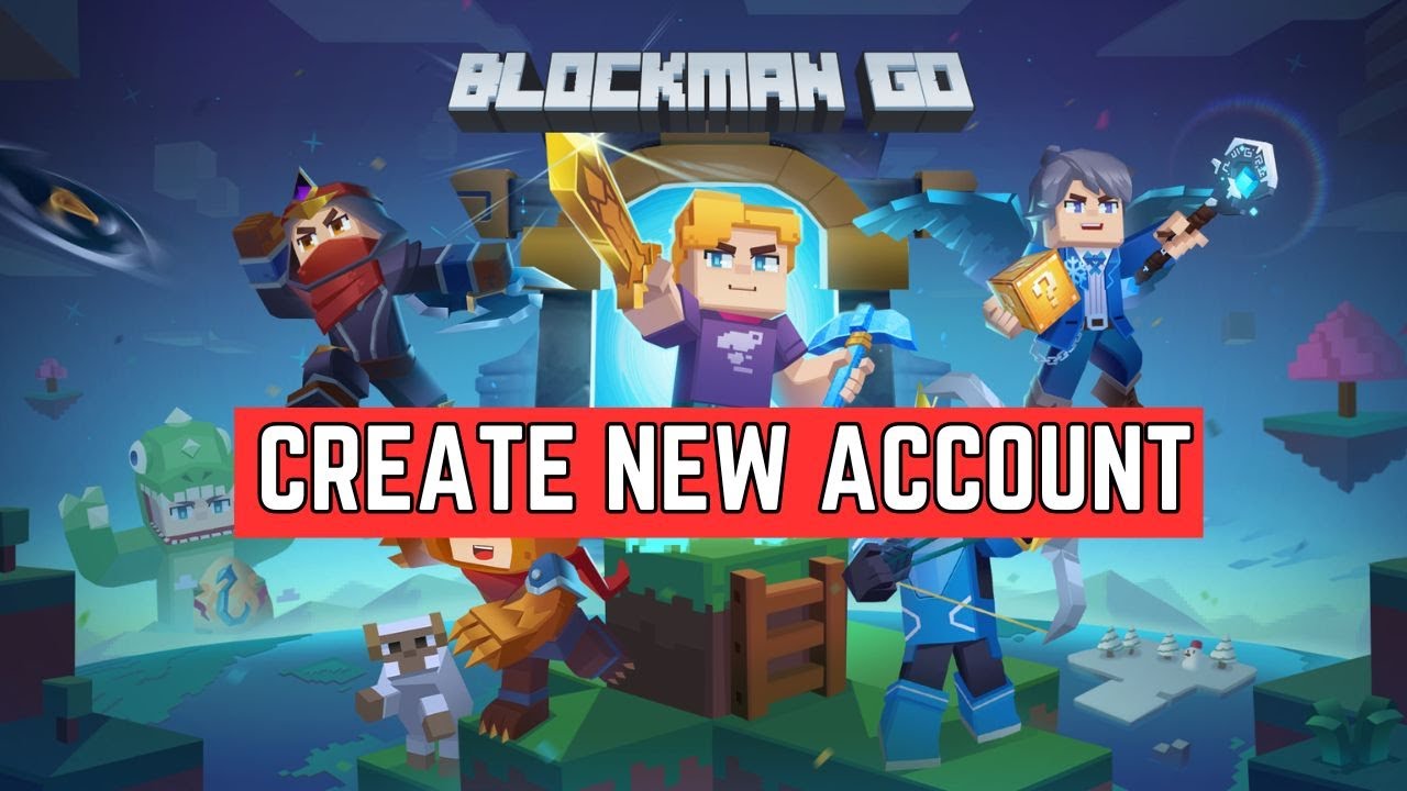 Как создать новые аккаунты в Blockman Go 2024?