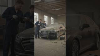 Abandoned Genesis G90 Restoration | Ultimate Luxury Sedan Rebuild Timelapse 👑🚘#GenesisG90 #Genesis #