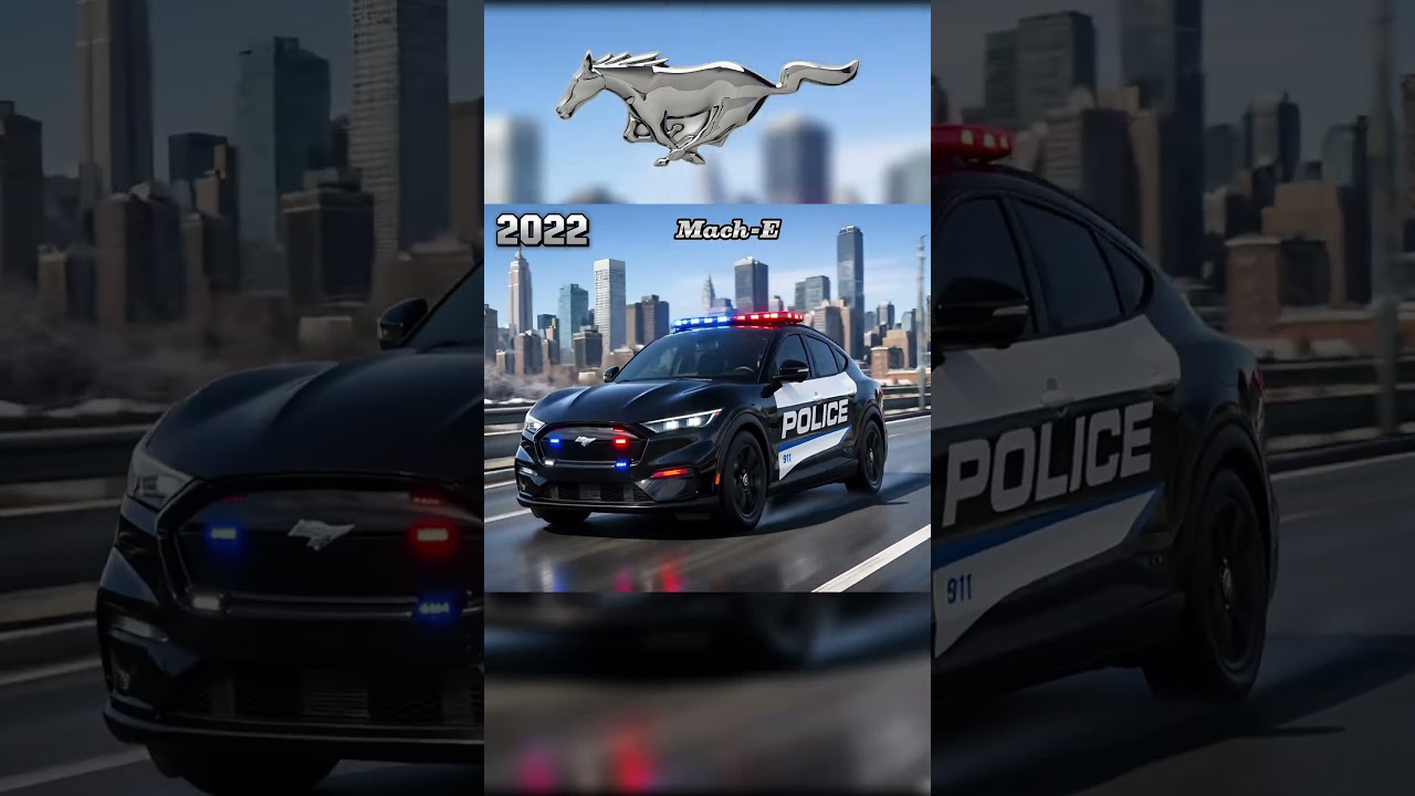US Police Car Evolution (2015–2024) | Hybrid & Electric Patrol Cars