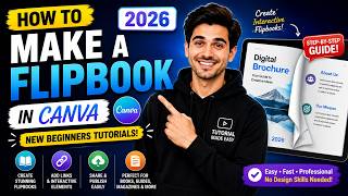 How To Make A Flipbook In Canva 2026 | New Beginner Tutorial