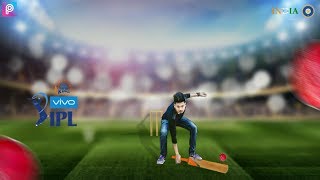 Vivo IPL 2018 Photo Editing || Cricket Fans Editing || Cricket Lover PicsArt Editing screenshot 5