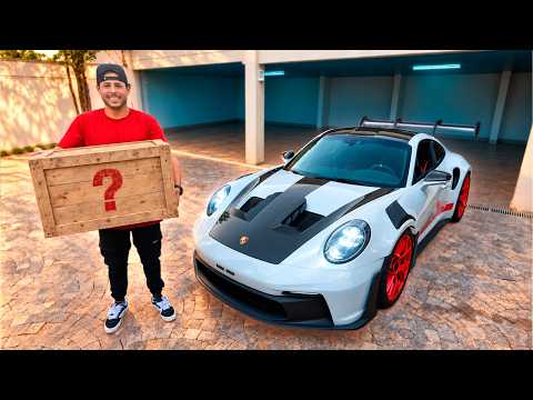 THE MYSTERY BOX FOR THE PORSCHE GT3RS HAS ARRIVED