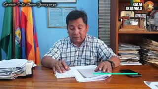 INFORME ESPECIAL: EL ALCALDE FELIX LAIME YANAGUAYA, SE REFIERE AL CASO DESLIZADORES 