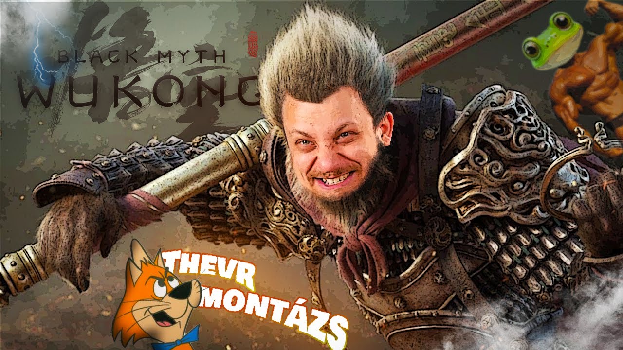 Végtelen BOSS ÁRADAT 🙉 | Black Myth: Wukong TheVR Montázs