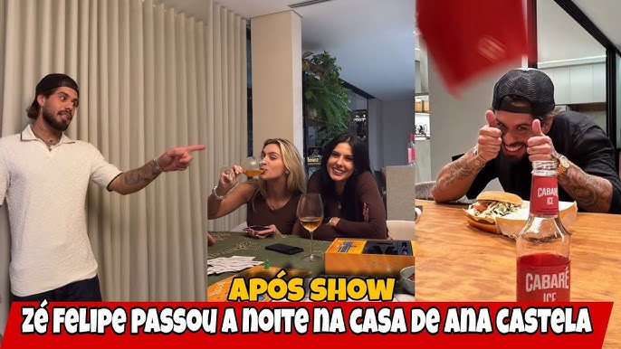 Zé Felipe spent the night at Ana Castela's house after the show - YouTube