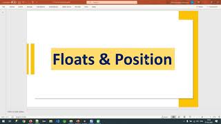 Famous 9 Float & Position Wealth