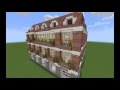 3階建てのホテルを作る【できるマインクラフト建築パーフェクトブック 建築動画】