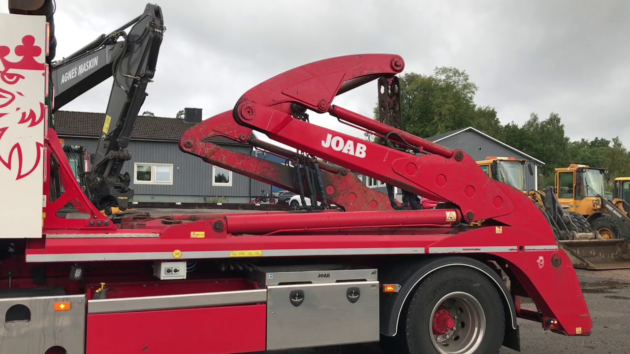 Lastbil Scania Liftdumper -14 Klaravik Lerum