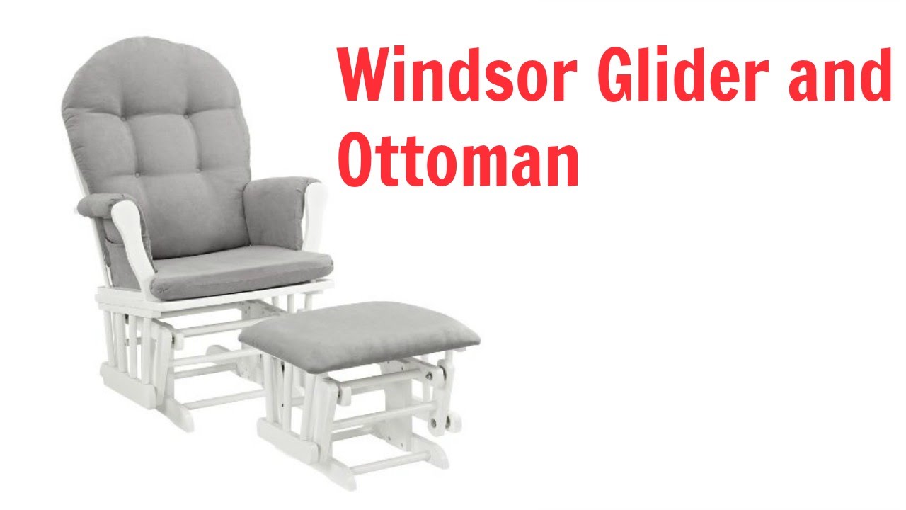 windsor glider and ottoman
