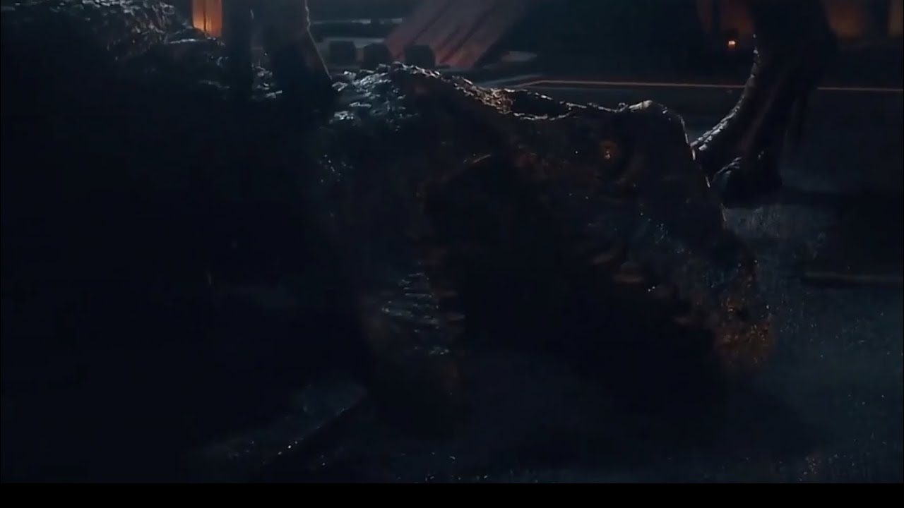 Giganotosaurus death scene Jurassic world Dominion YouTube