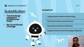 Technology Integration Models SAMR Model by Ma  Regine Q  Canonero