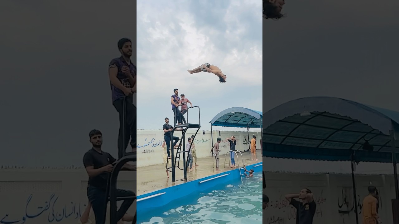 Swimming pool State flip😱🤯
