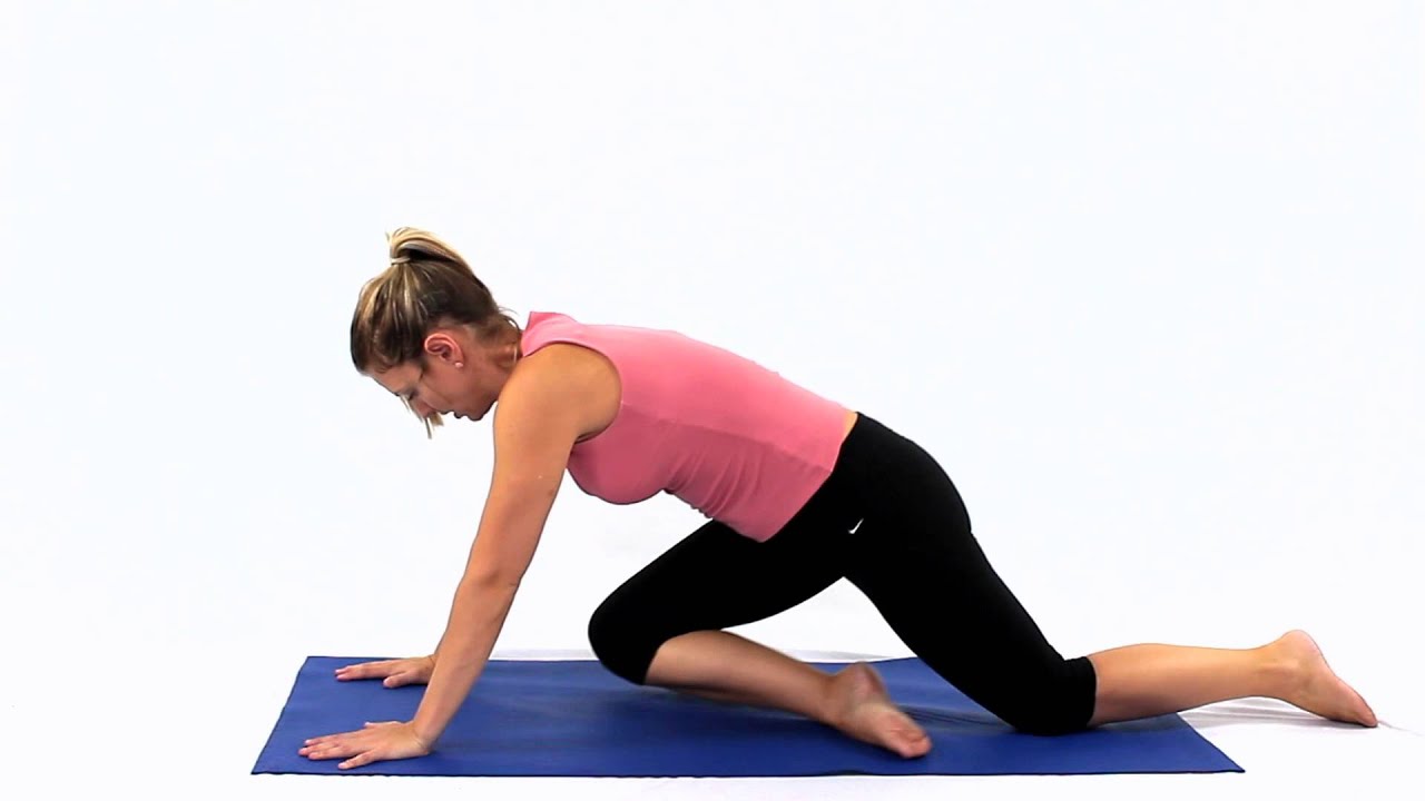 Pilates Piriformis stretch - YouTube