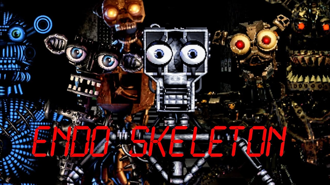 five nights at Freddy's Endo skeleton explained YouTube