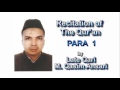 Para 1 quran  qari m qasim ansari  roz quran channel