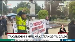 Adana Basın Açıklaması Ulusal Basında, Tgrt Haber Ekranlarında Kademeli Emeklilik 07022026