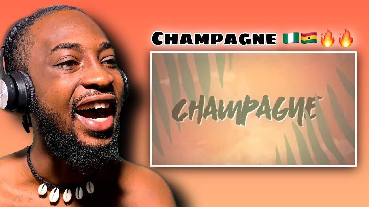 Nigerian 🇳🇬 React To KiDi Champagne (Official Lyric Video) 🇳🇬🇬🇭🔥🔥