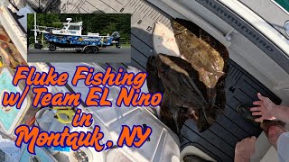 Fluke Fishing in @JohnSkinnerFishing's Backyard - Montauk New York - Boat Limit of Fluke w/ EL Nino
