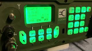 OM0ET contact on Codan 2110M