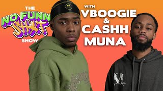 NFS: VBoogie & Cashh Muna Talk Skits, Streaming, NY Comedy, Conducts A Popcorn Reading & More!