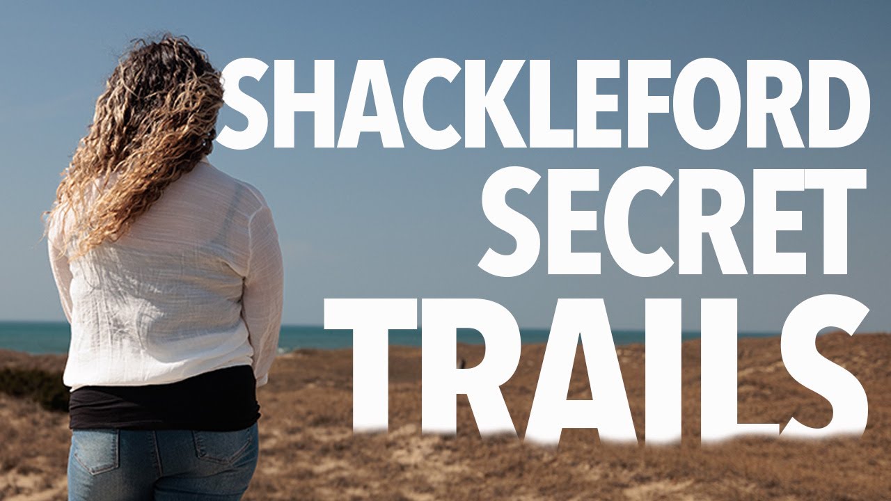 Hike the hidden trails at Wade Shore on Shackleford Banks