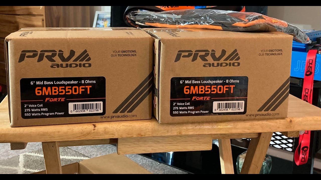 PRV Audio 6MB550FT 6.5 Inch Mid Bass Speaker YouTube