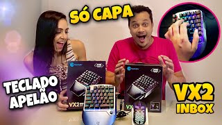 O Segredo Dos Emuladores, Comprei Mini Teclado Gamer Para Free Fire Gamesir Vx2