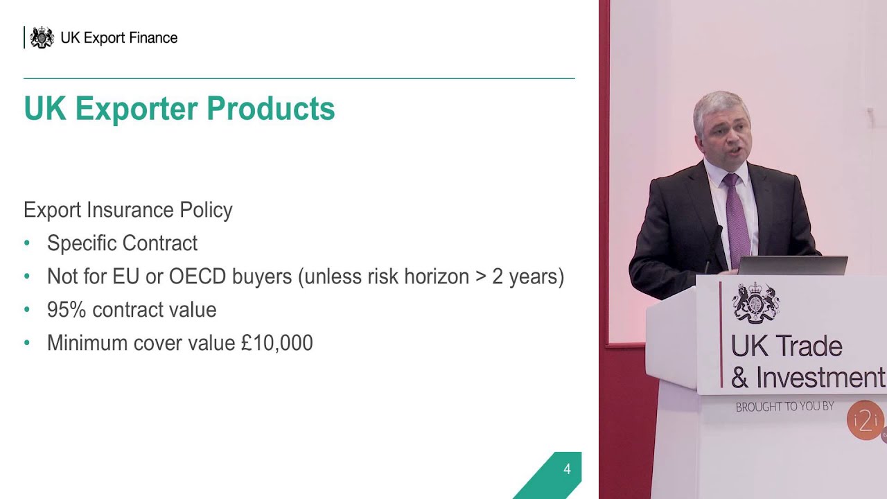 UKTI - Funding: The role of UK Export Finance in supporting UK exporters