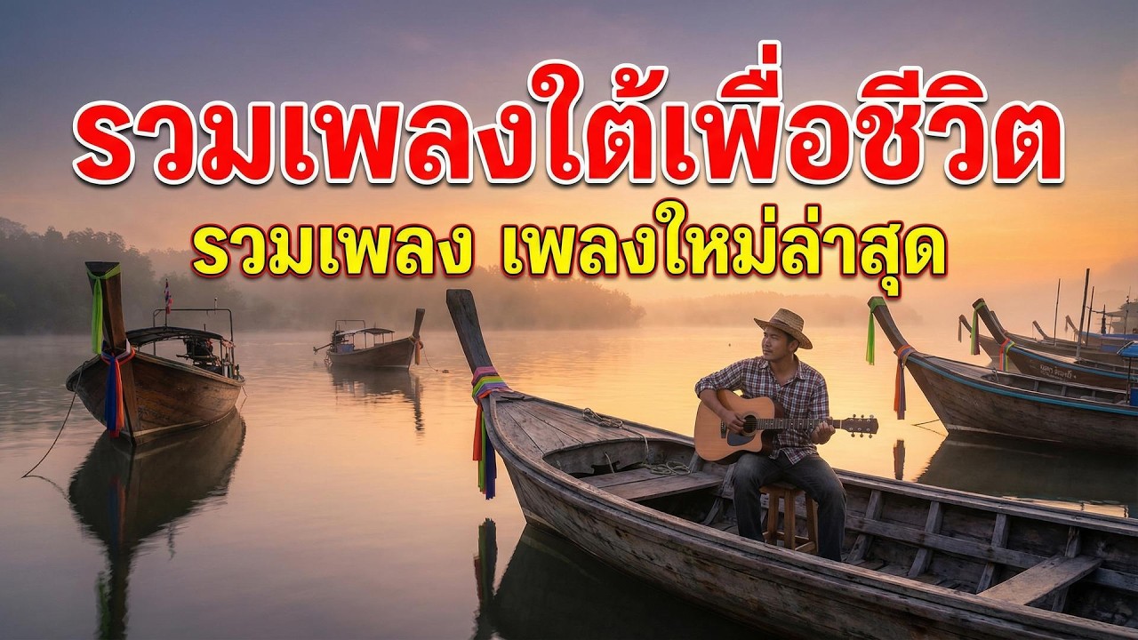 มาใหม่💥 คนใต้ฟังเพลงใต้ - รวมเพลงใต้เพื่อชีวิต - ใหม่ล่าสุด