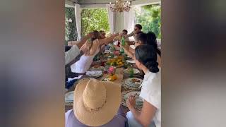 Jennifer Lopez, Spending the day with the people I love. Happy Memorial Day everybody
